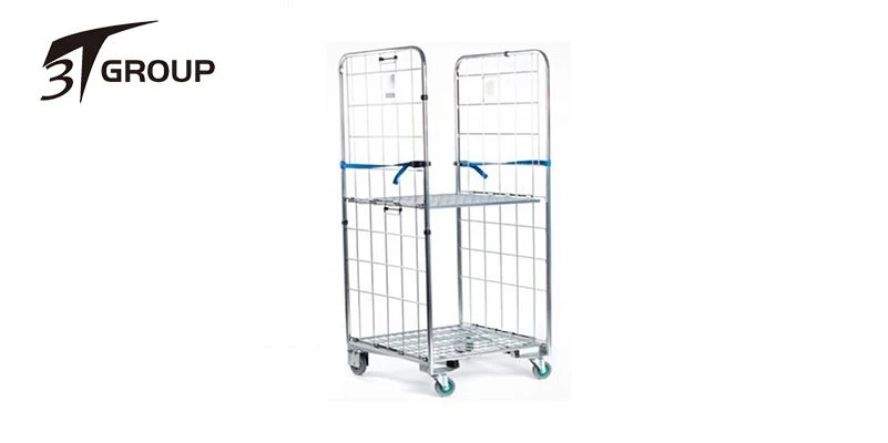2 Sided Roll Container with H-Frame price good quality