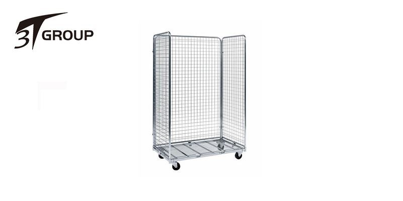 Textile roll cage container factory 