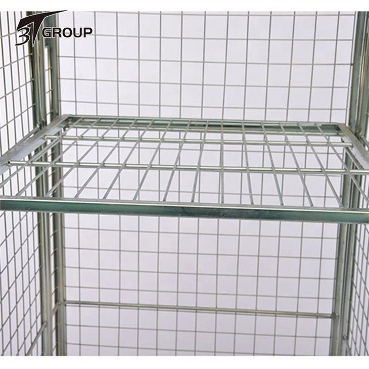3 Sided A-Frame Nestable Roll Cage factory