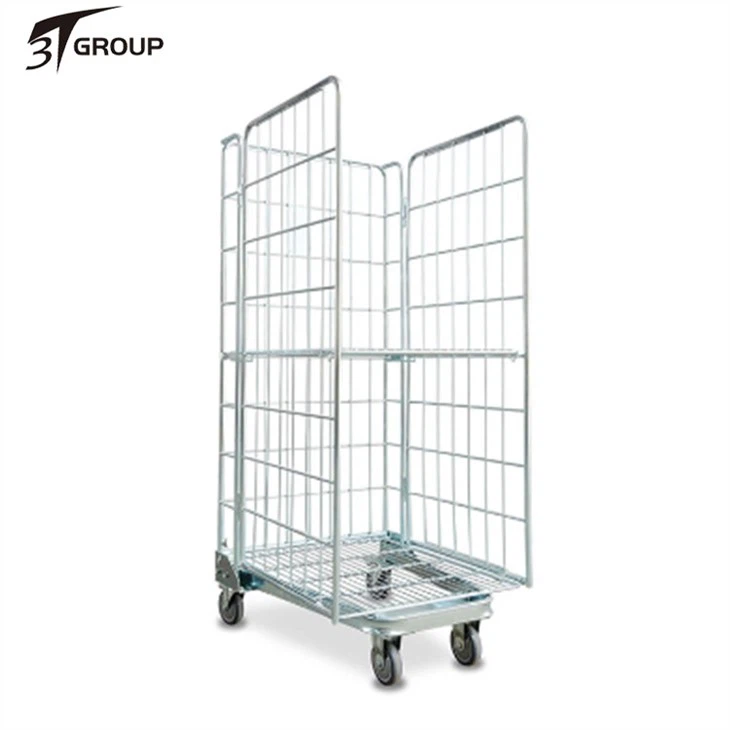3 Sided Bulk Roll Cage factory