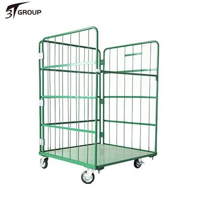 Contêiner de rolos pesados de 3 lados