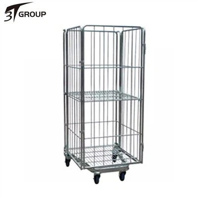 Nestando gaiolas de rolo de 4 lados