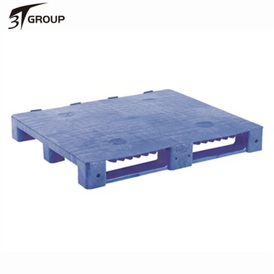 Paletes de plástico de topo sólido